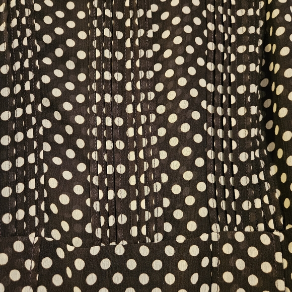 Sandra Darren brown sleeveless dress size 12 - Picture 3 of 13